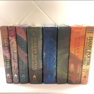 Harry Potter book series set hardcover + 2